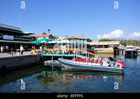 Paphos Harbour, Paphos (Pafos), Pafos District, Republik Zypern Stockfoto