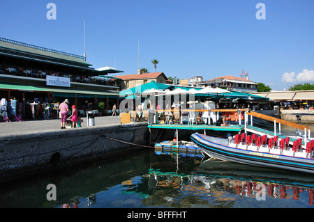 Paphos Harbour, Paphos (Pafos), Pafos District, Republik Zypern Stockfoto