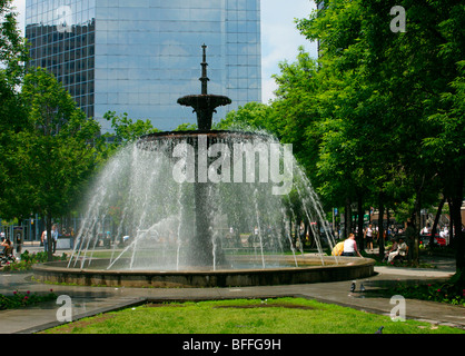 Gore Park Brunnen Hamilton Ontario Kanada Stockfoto