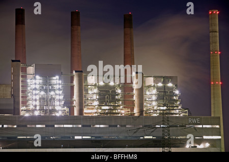 Kohle-Kraftwerk Stockfoto