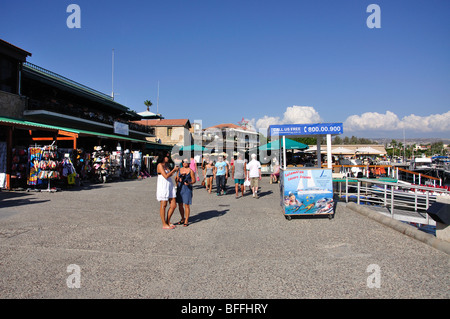 Paphos Harbour, Paphos (Pafos), Pafos District, Republik Zypern Stockfoto