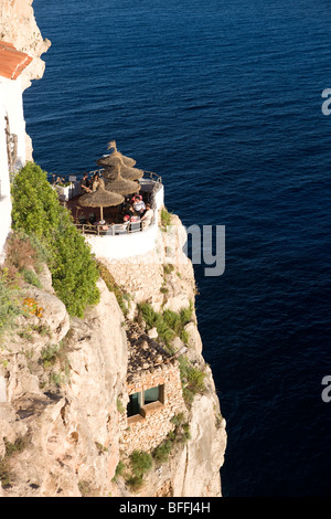 Cova Den Xoroi, Menorca, Balearen, Spanien Stockfoto