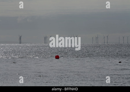 Robin Rigg Offshore-Windpark in Schottland Solway firth Stockfoto