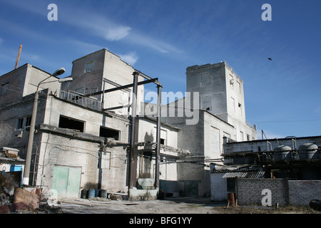 Alten Industriekomplex Stockfoto