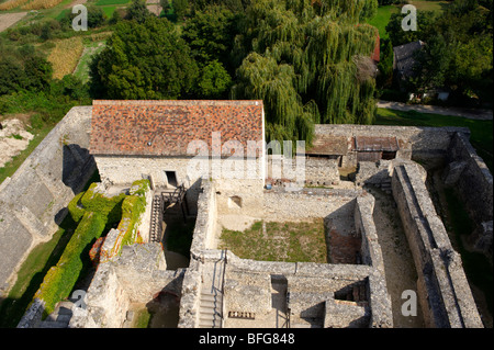 Kinizsi-Burg - Nagyvdzsony, Plattensee, Ungarn Stockfoto