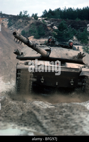 Challenger tank Stockfoto