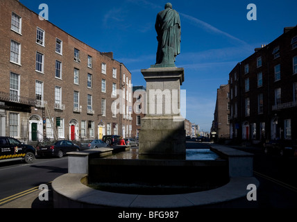 Statue von Daniel O' Connell (6. August 1775 – 15. Mai 1847), O' Connell Street, Stadt Limerick, Irland Stockfoto