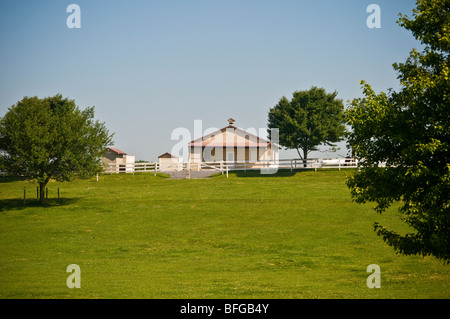 Ein Zimmer amische Schulhaus Lancaster County PA Stockfoto