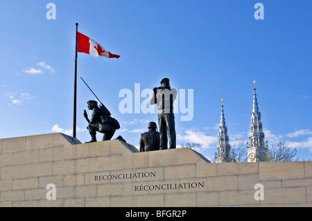 Versöhnung-Denkmal, Ottawa, Ontario, Kanada Stockfoto