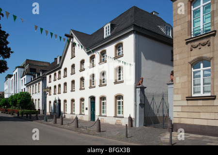 Route der Industriekultur, Haniel Museum, Wohnhaus Und Geschaeftshaus von Franz Haniel, Duisburg-Ruhrort, Rhein, Niederrhein, Ruhrgebiet, Nordrhein-wir Stockfoto