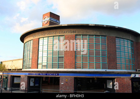 Großbritannien London Chiswick Park Westbahnhof Stockfoto