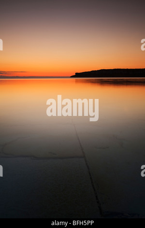 Dämmerung am Löwenkopf in Georgian Bay auf der Bruce-Halbinsel, Ontario Stockfoto