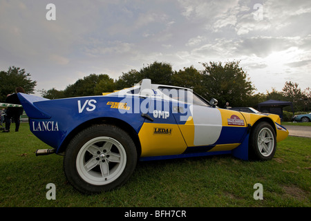 Lancia Stratos Rallye-Auto Stockfoto