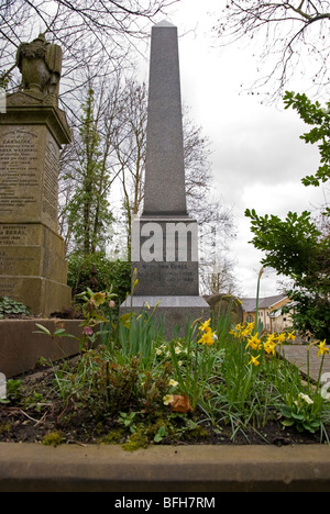 Grab von George Eliot auf Highgate Cemetery in London England UK Stockfoto