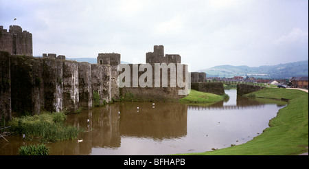 Großbritannien, Wales, South Glamorgan, Caerphilly castle