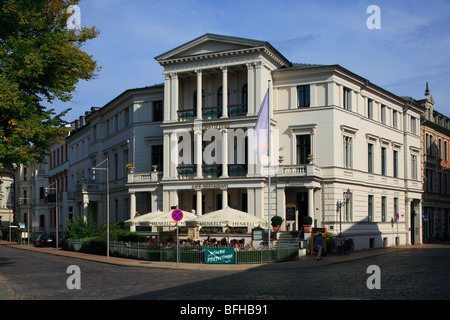 Kuecken-Haus am Pfaffenteich in Schwerin, Mecklenburg-Vorpommern Stockfoto