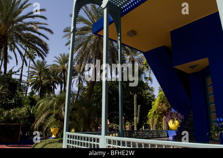 Das Museum für islamische Kunst in den Jardin Majorelle, einen öffentlichen Garten in Marrakesch, Marokko Stockfoto