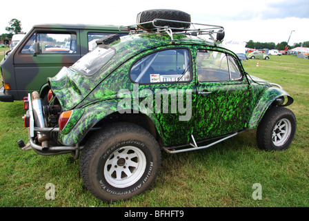 klassische VW-Käfer im Club Event Budel Niederlande Sommer 2009 Stockfoto