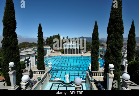 Freibad in das Hearst Castle in Süd-Kalifornien, USA Stockfoto