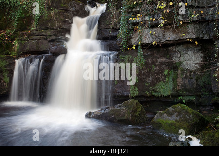 Narbe Haus fällt, Thwaite, Swaledale, Yorkshire, Großbritannien Stockfoto