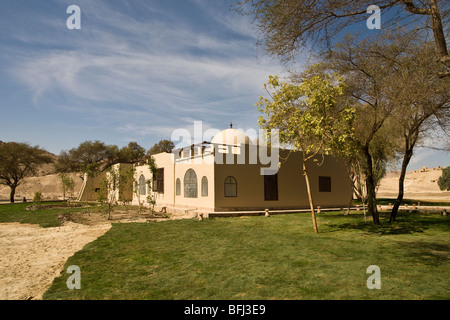 Außenansicht des neu eröffneten Howard Carter-Haus als Museum am Westufer des Nil, Luxor, Ägypten Stockfoto