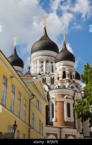 Alexander Nevsky Cathedral in der Altstadt von Tallinn, Estland Stockfoto