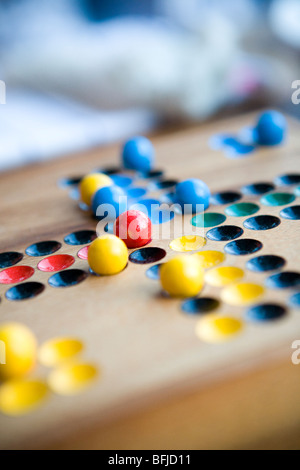 Ludo, Nahaufnahme, Schweden. Stockfoto