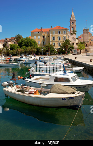 Hafen von Bol, Insel Brac, Kroatien Stockfoto