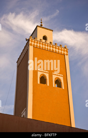 ZAGORA, Marokko - Moschee Minarett. Stockfoto