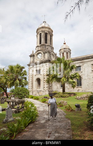 Kathedrale des Hl. Johannes des Göttlichen, St. Johns, Antigua und Barbuda, West Indies Stockfoto