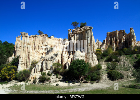 Die Organe der Ille sur Tet in Orientalen Pyrenäen, Languedoc Roussillon, Frankreich Stockfoto