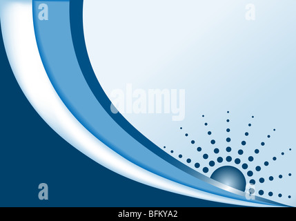Zusammenfassung Hintergrund in den Farben blau und weiß mit einem blauen Sunburst Design und reichlich textfreiraum Ihren eigenen Text hinzufügen. Stockfoto