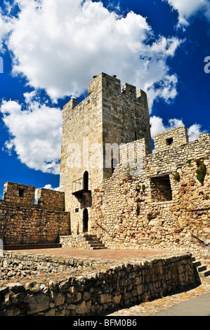 Mauern und Türme der Festung Kalemegdan in Belgrad Serbien Stockfoto