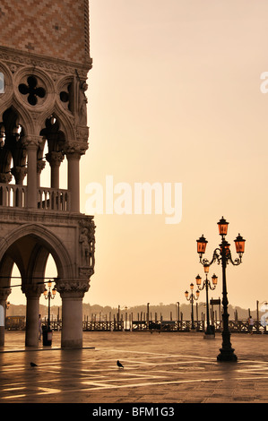 Dogenpalast, Piazza San Marco, Venedig, Italien Stockfoto