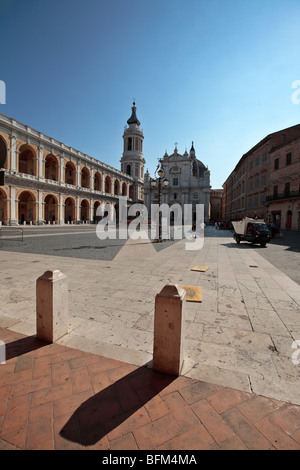 Loreto-Heiligtum Marche Italien Stockfoto