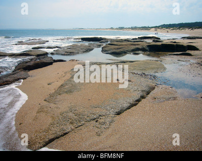 Der Strand von Jose Ignacio, Uruguy Stockfoto