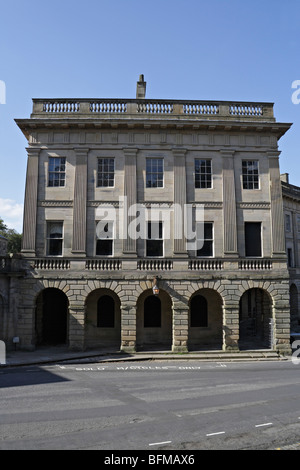 Der Halbmond in Buxton Derbyshire Stockfoto