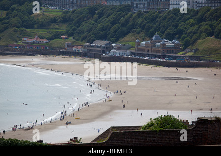 Aussicht auf South Bay, Scarborough, North Yorkshire UK Stockfoto