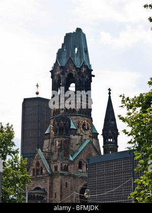 Kaiser-Wilhelm-Gedachtniskirche, Kurfürstendamm, Berlin, Deutschland Stockfoto