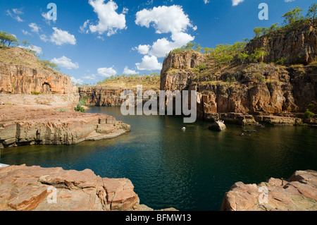 Australien, Northern Territory, Katherine.  (Katherine Gorge) Nitmiluk Nationalpark. Stockfoto