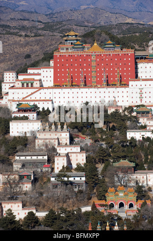 China, Provinz Hebei, Chengde, UNESCO-Weltkulturerbe, Putuo Zongcheng tibetischen äußeren Tempel (1767) Stockfoto