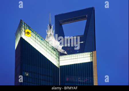 China, Shanghai, Pudong new Area International Finance Tower Stockfoto