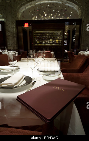 Adour, Alain Ducasse Restaurant, an das St. Regis Hotel in New York City Stockfoto