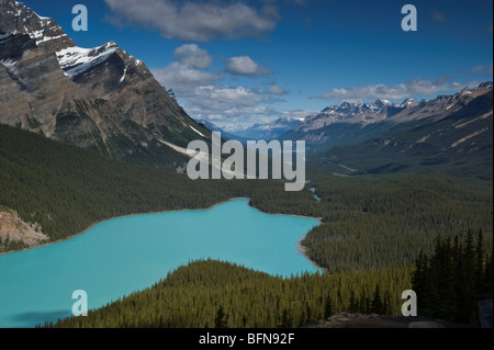 Peyto Lake, Bow Summit. Banff Nationalpark, Kanada Stockfoto