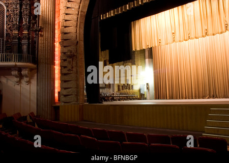 Innenraum der alten Millionen Dollar Theatre, Broadway, Los Angeles Stockfoto