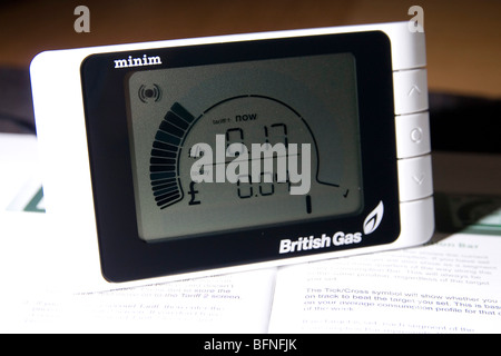 British Gas Minim Smart Meter Stockfoto