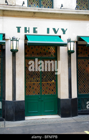 Der Efeu, West Street, London, Großbritannien - September 2009 Stockfoto