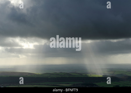 Suchscheinwerfer Stockfoto