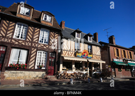 Beuvron En Auge Normandie Frankreich Stockfoto