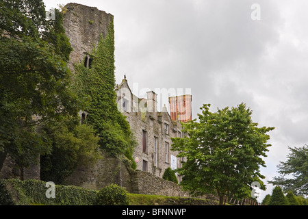 Burg bei Hay on Wye Stockfoto